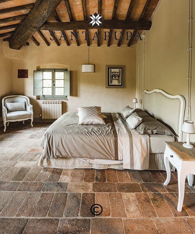 cotto di recupero per camere da letto