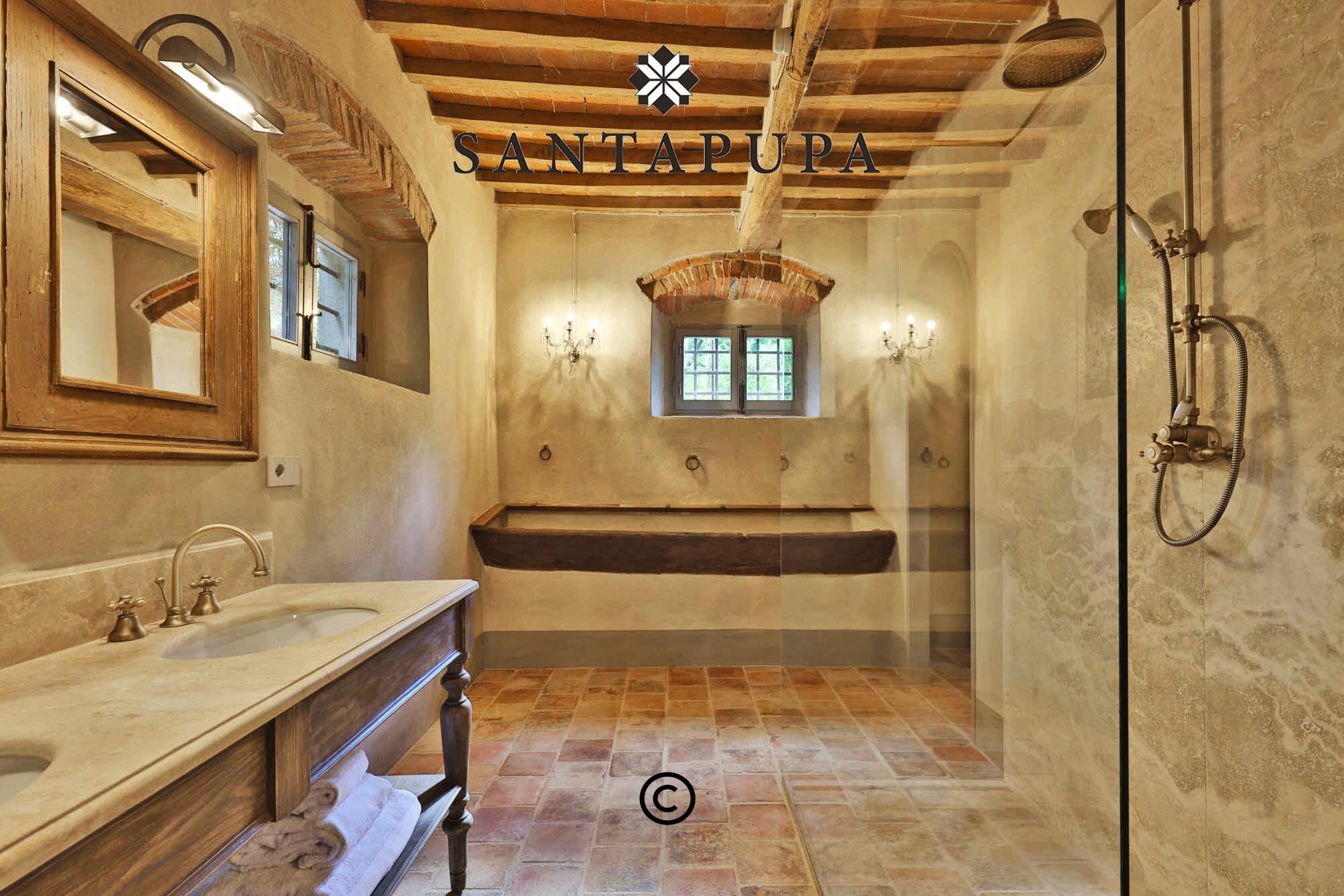 pavimento in cotto quadre antiche