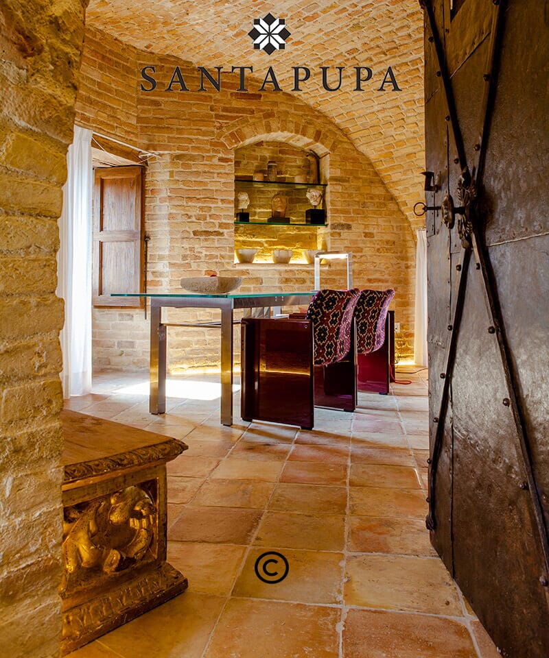 quadre in cotto antico camminato