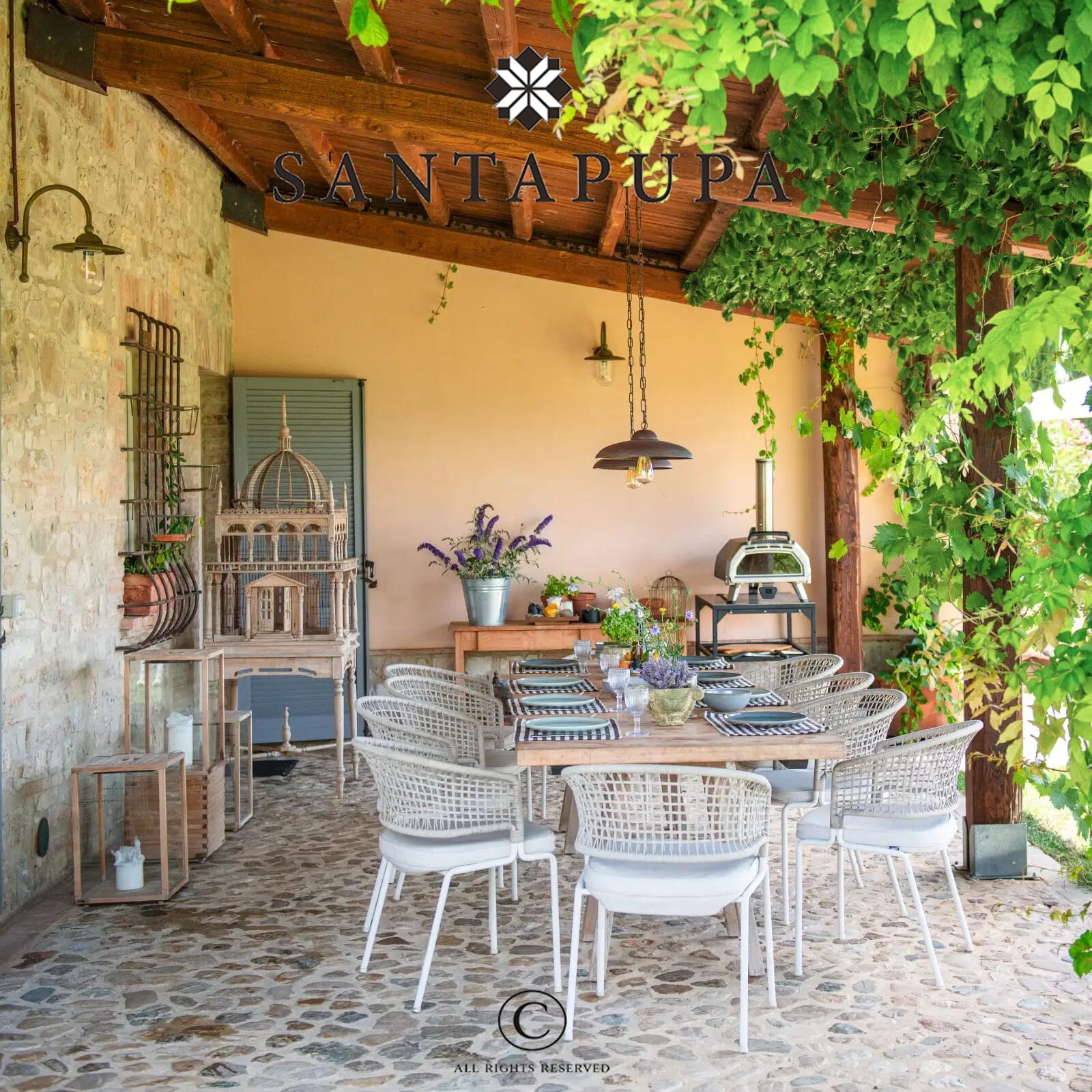 ciottoli di fiume per pavimento esterno