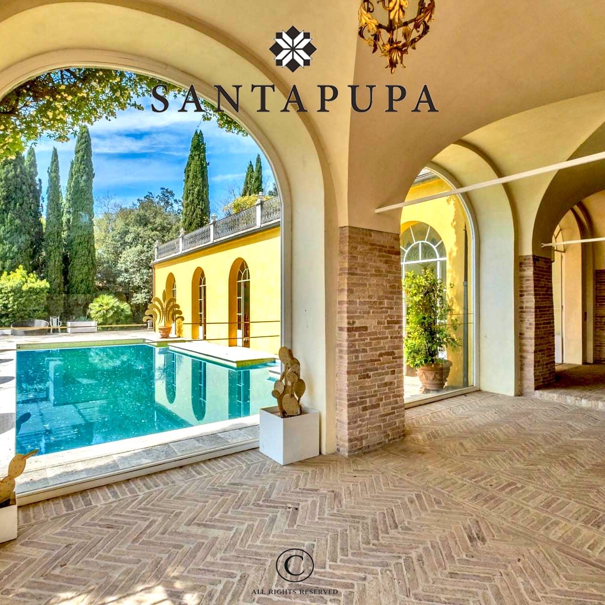 pavimento con mattoni antichi a listello