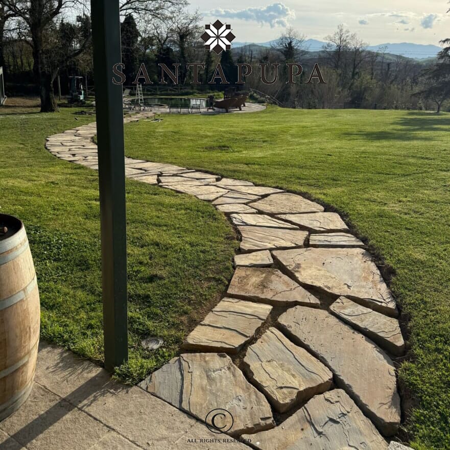 pietra di gorgoglione da giardino