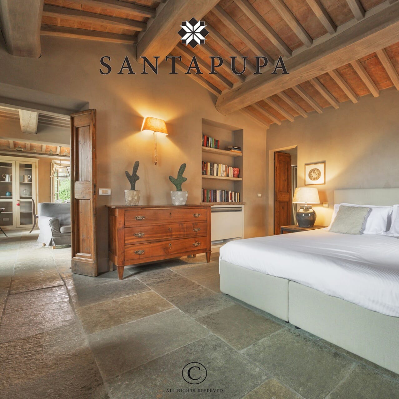 pietra forte per pavimento interno