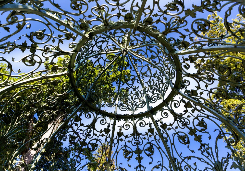 gazebo in ferro