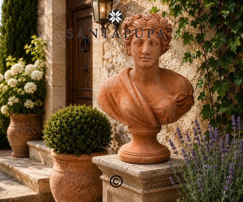 Statua in terracotta