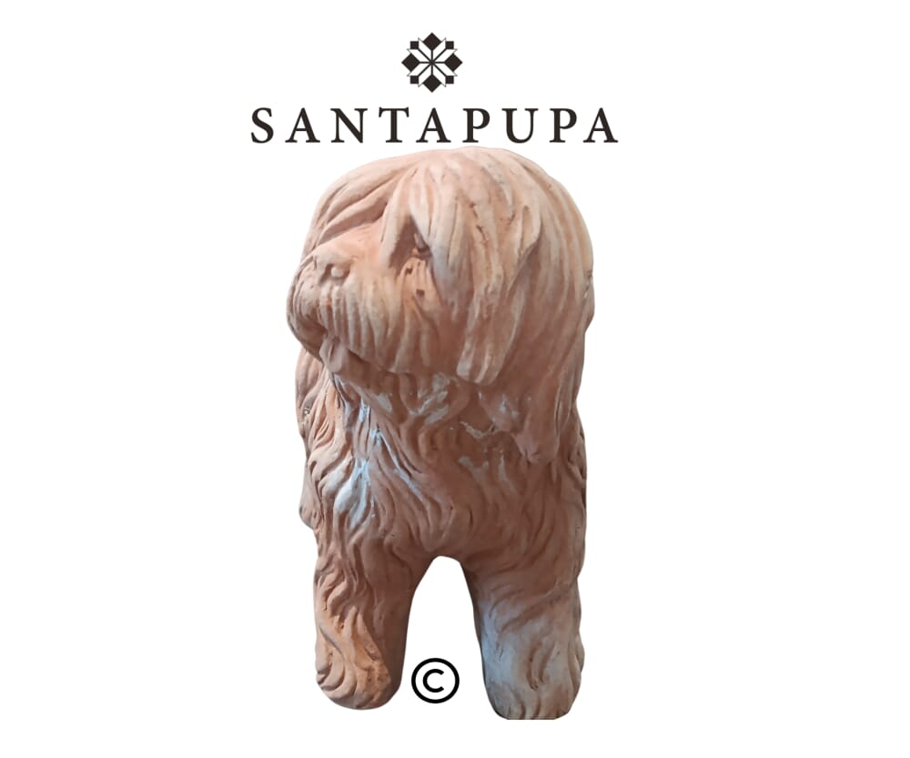 Statua bobtail terracotta 