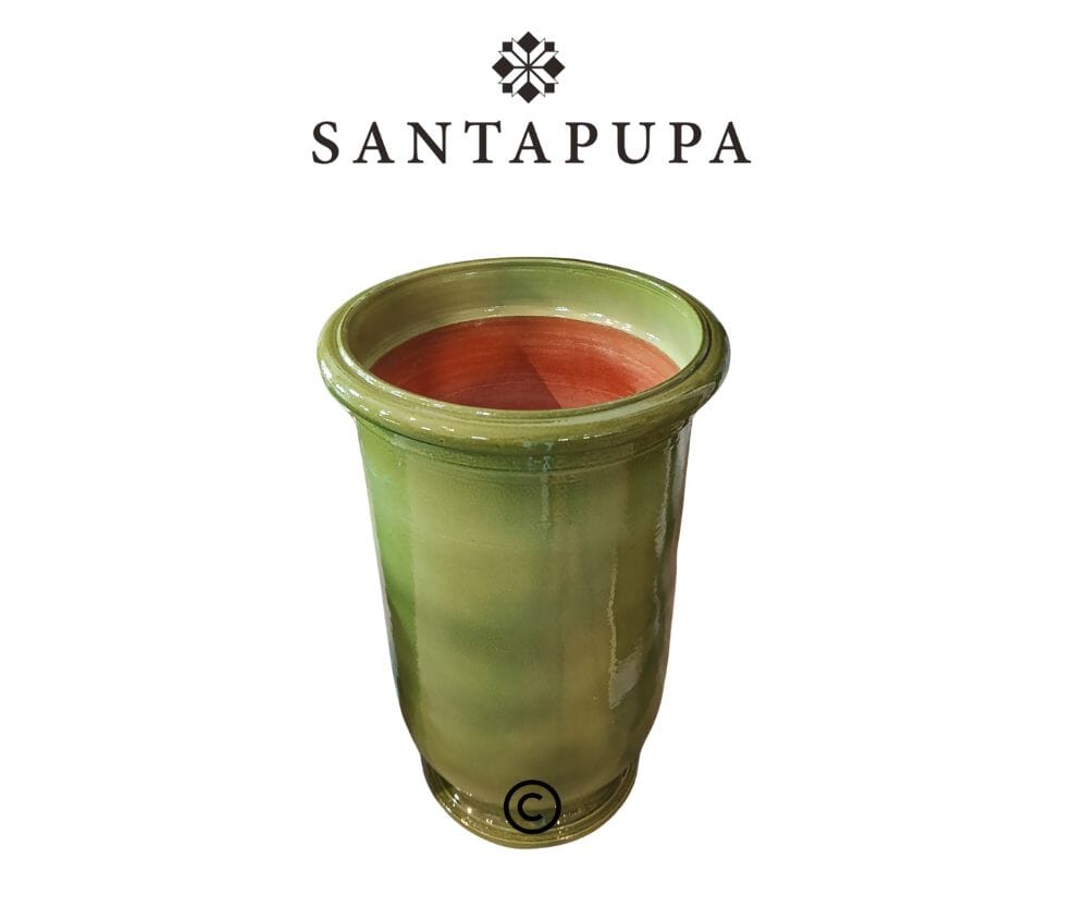 Vaso alto smaltato