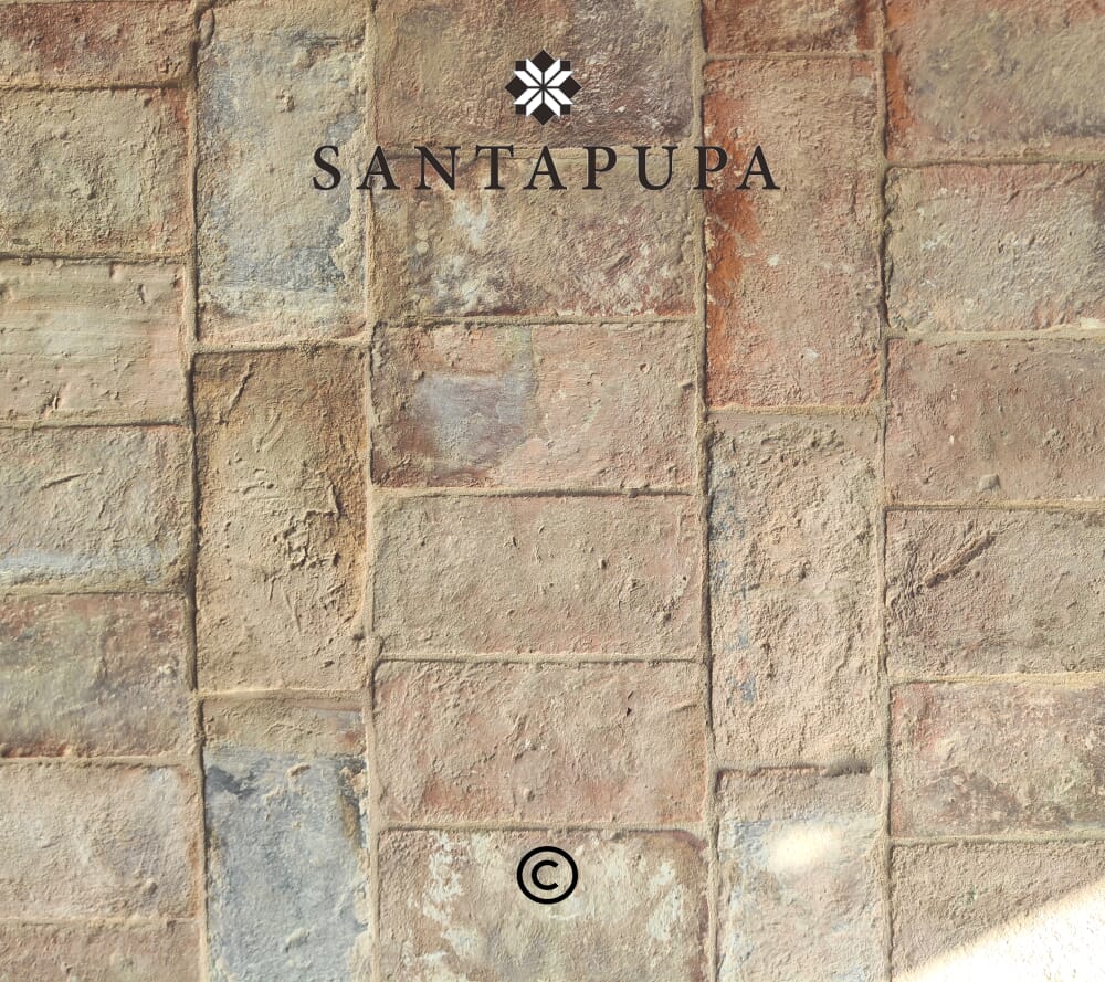 pavimento esterno in cotto antico