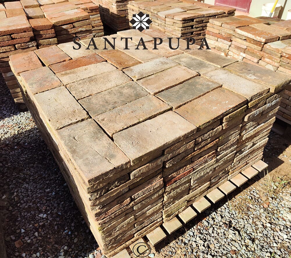 pavimento esterno in cotto antico