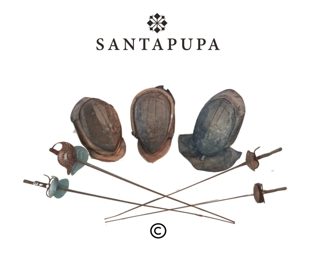 Maschere e spade antiche 