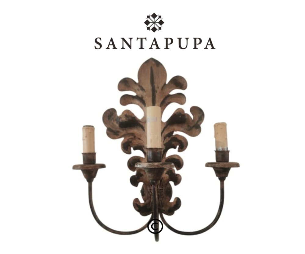 Applique vintage in ferro 