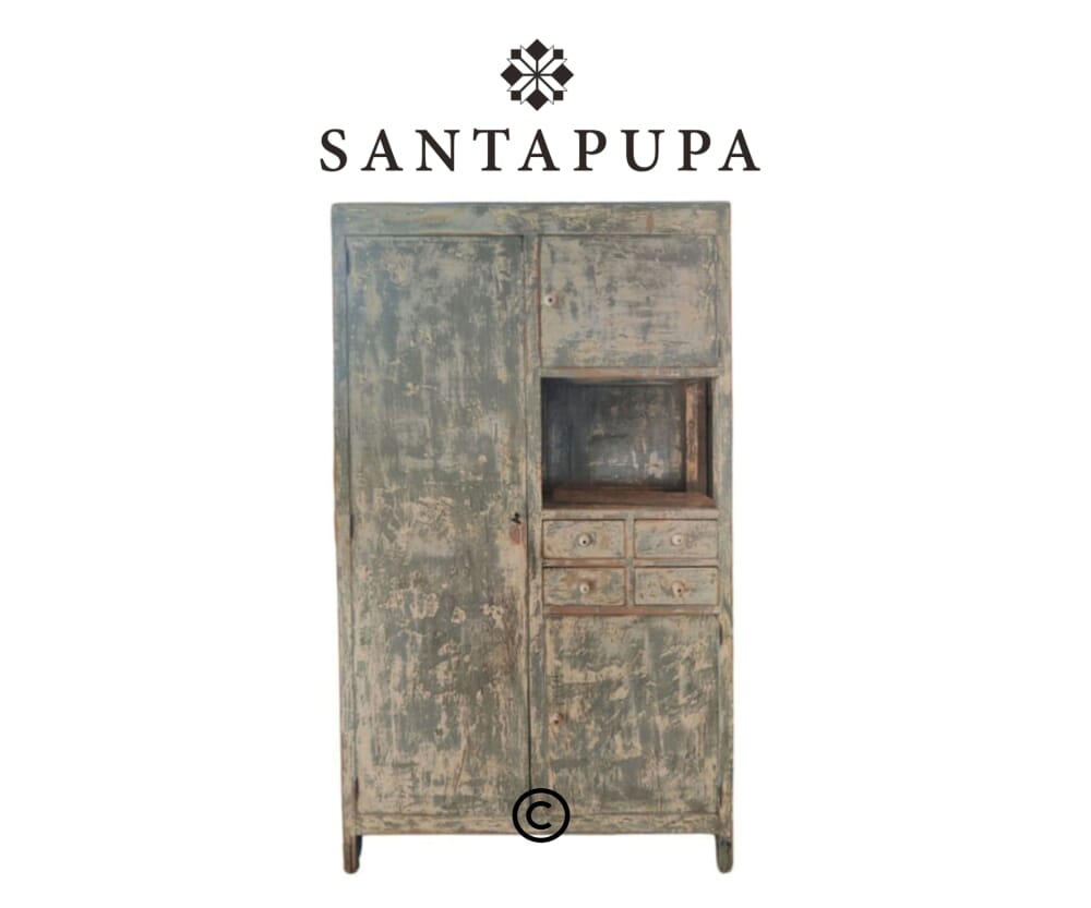 Credenza con vano a giorno 