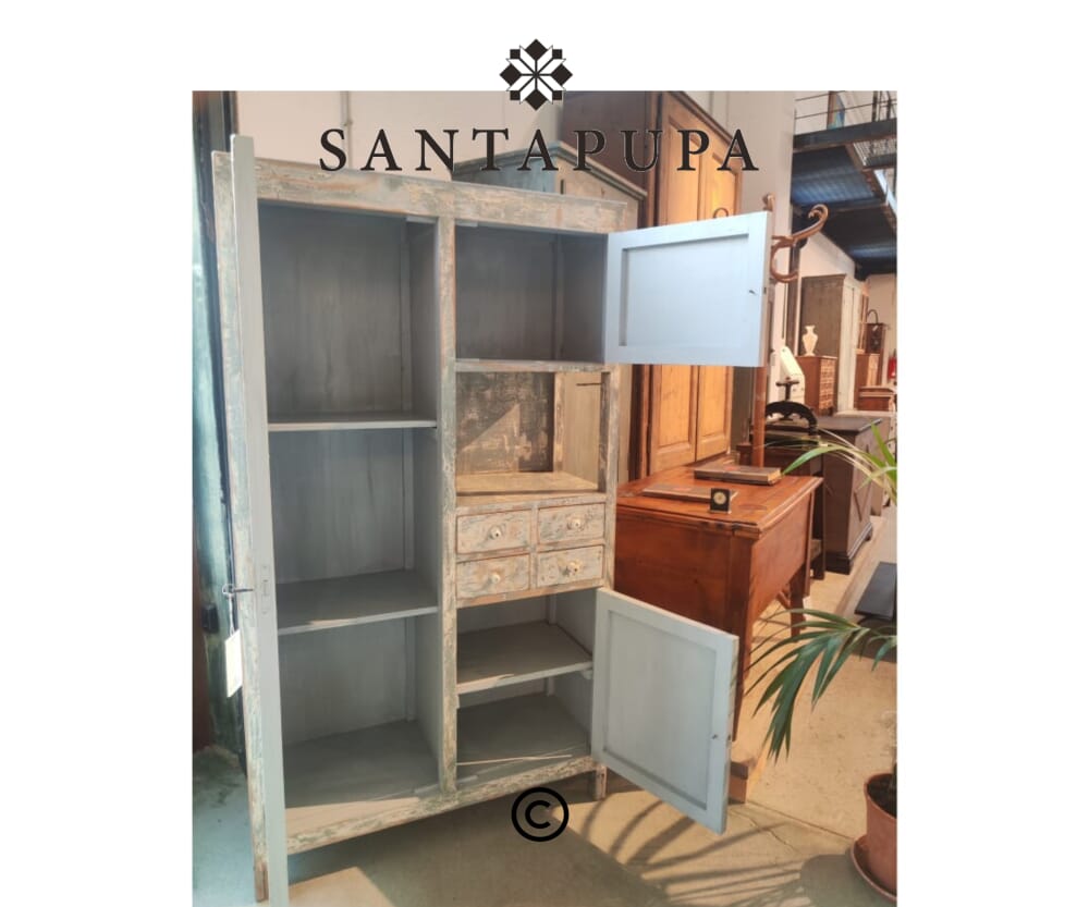 Credenza con vano a giorno 