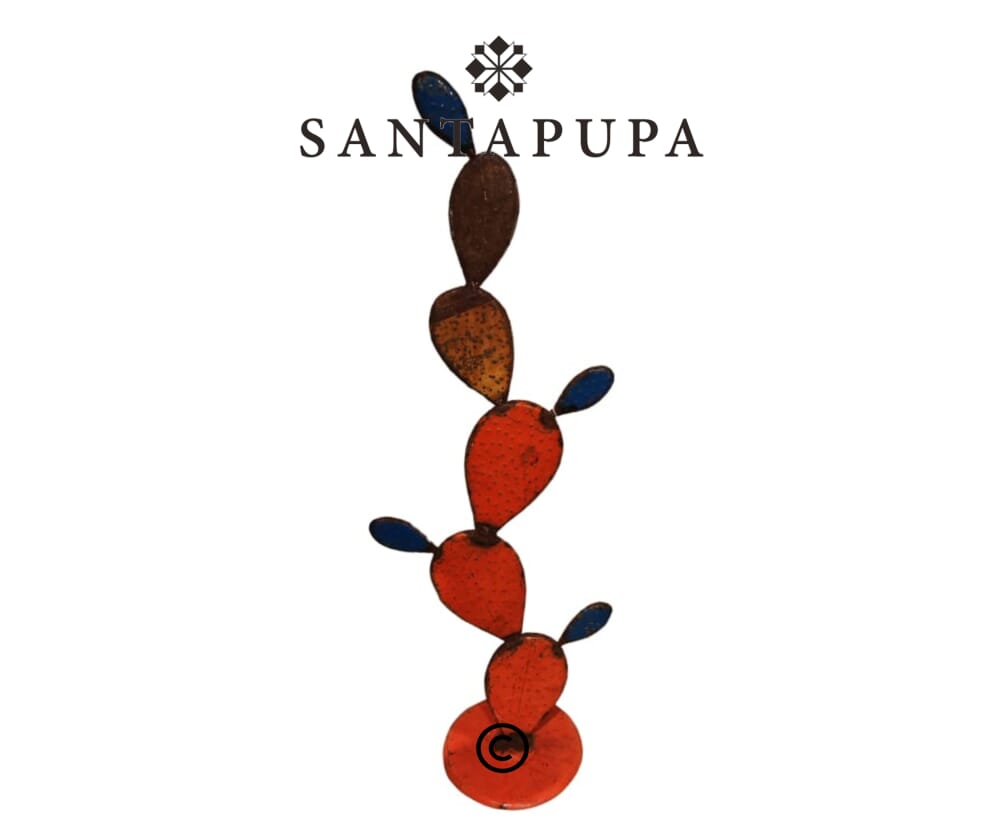 Scultura in ferro cactus 