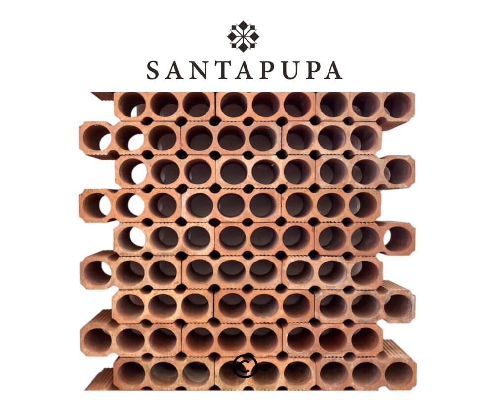 portabottiglie in cotto