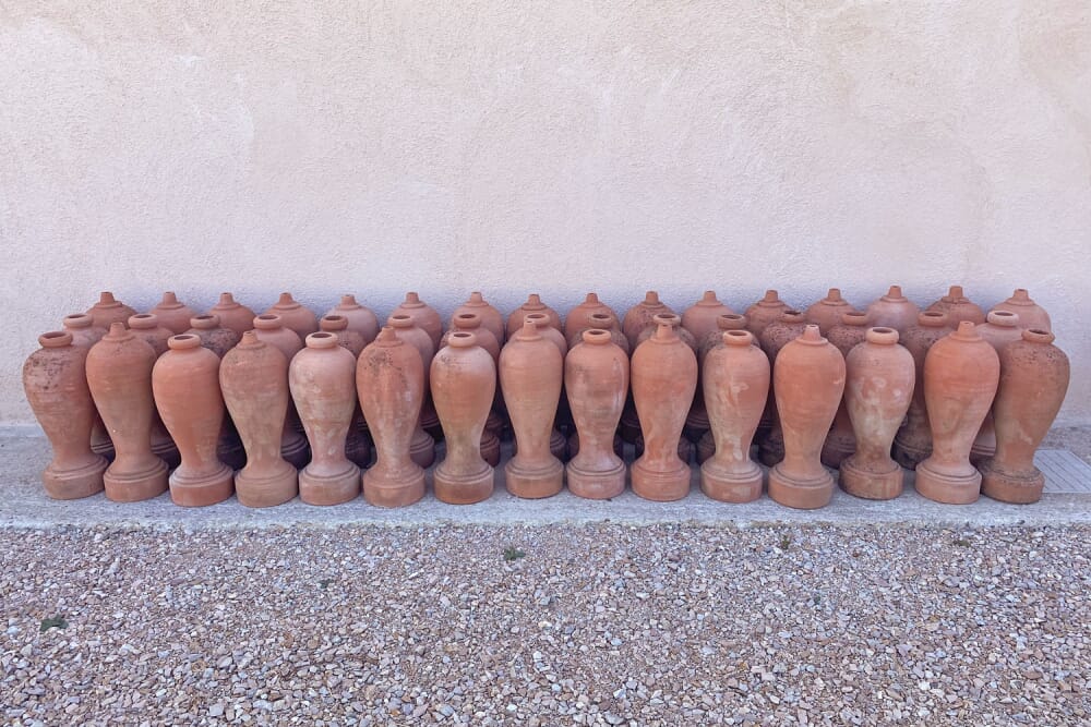 balaustra in terracotta