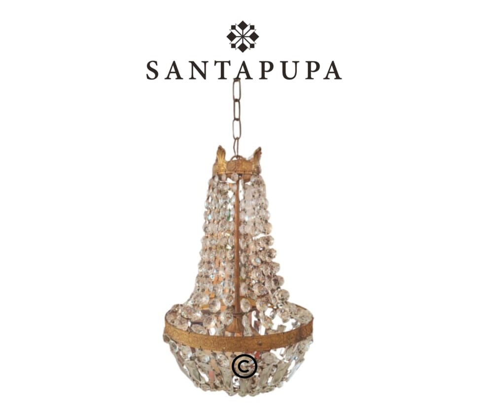 Lampadario di cristallo 