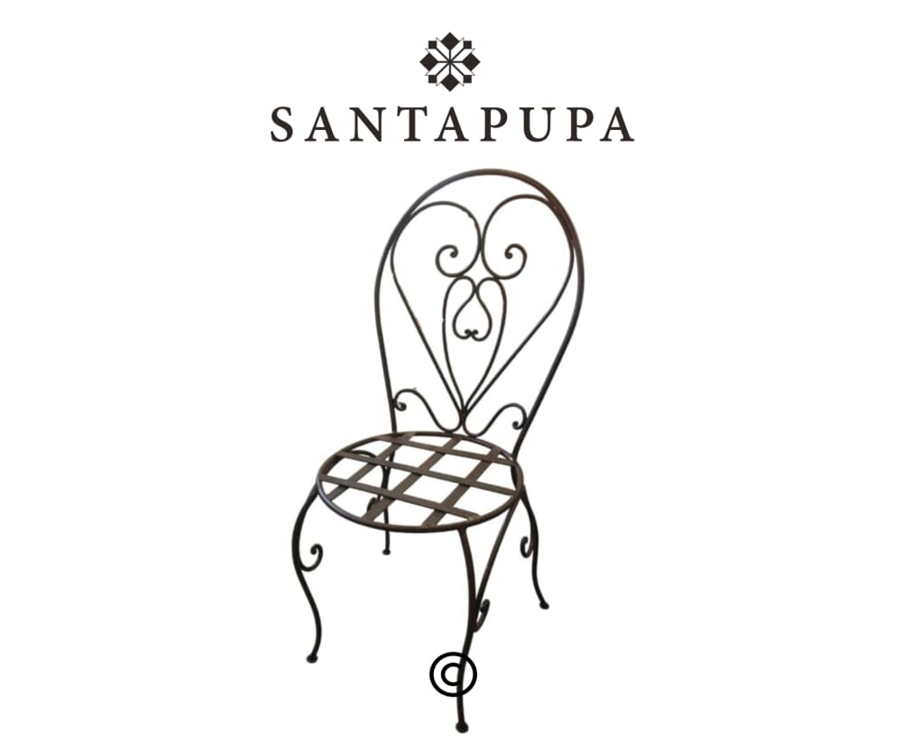 Sedia ferro da giardino 