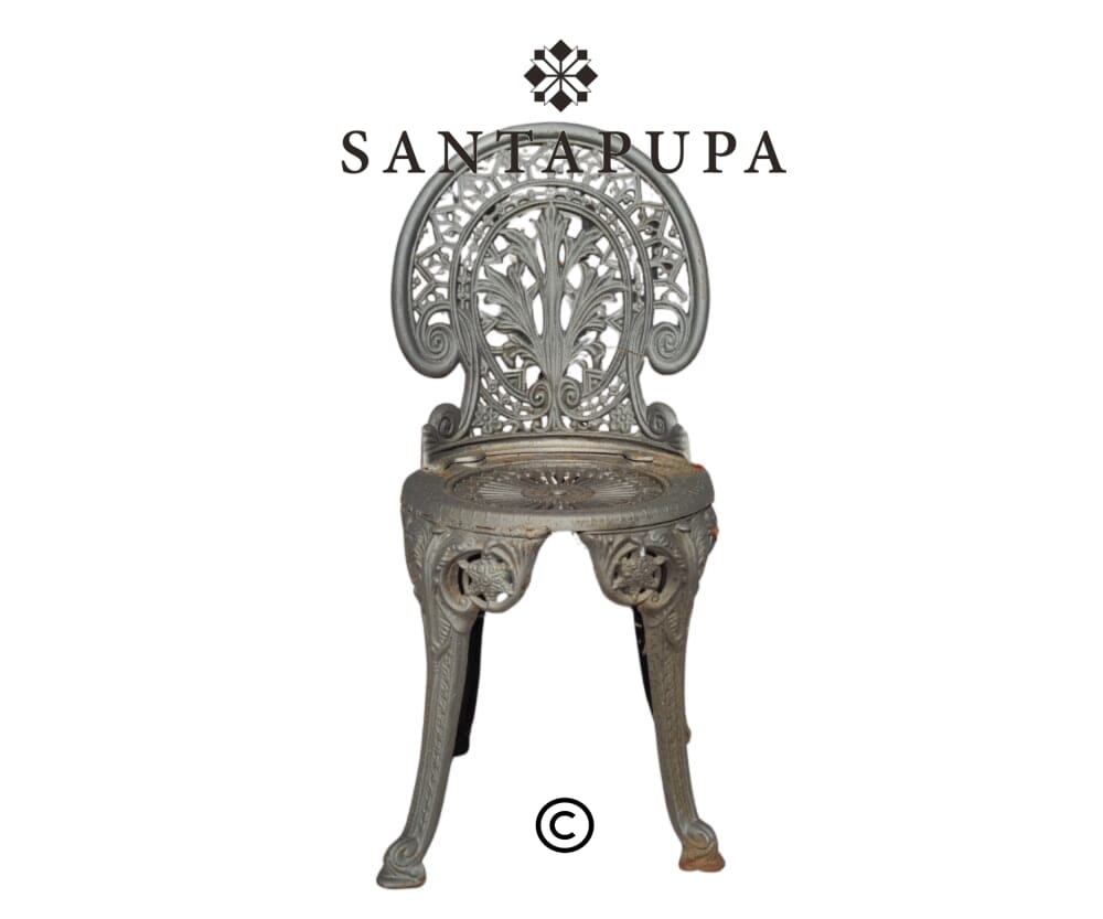 Sedia in ghisa da esterno 