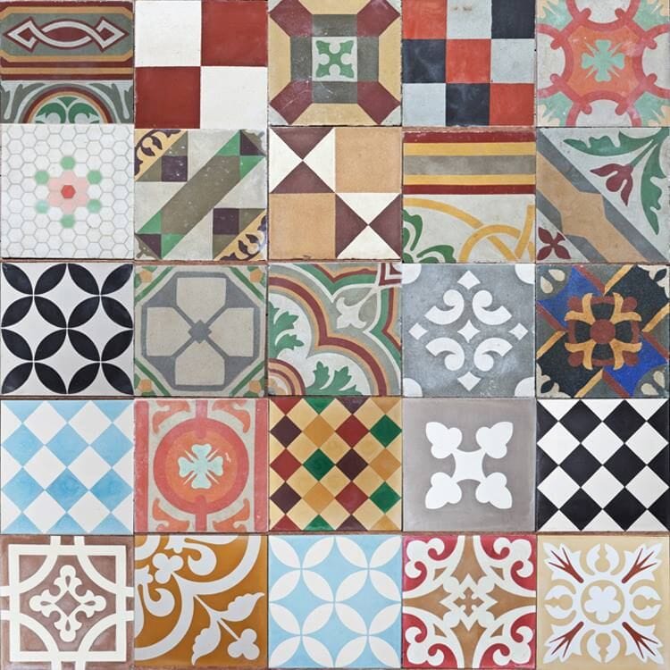 patchwork di cementine