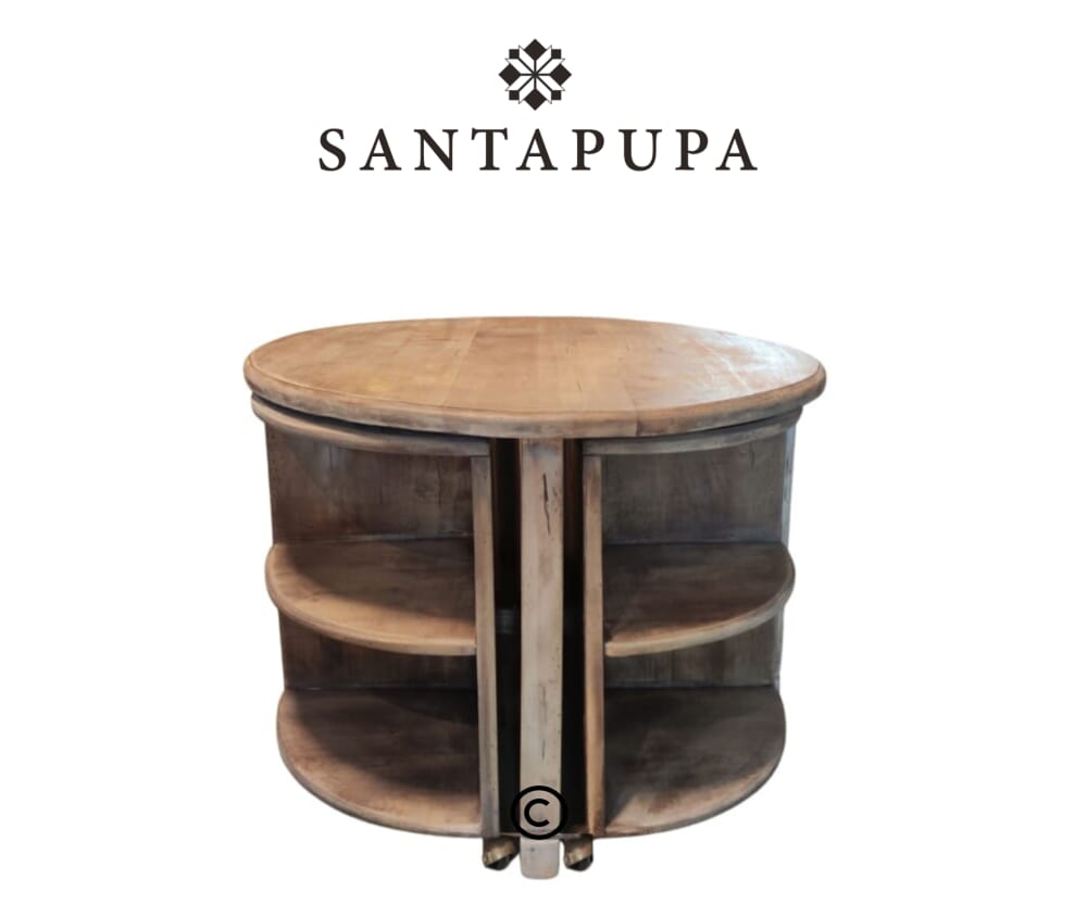 Tavo rotondo con angoliere 