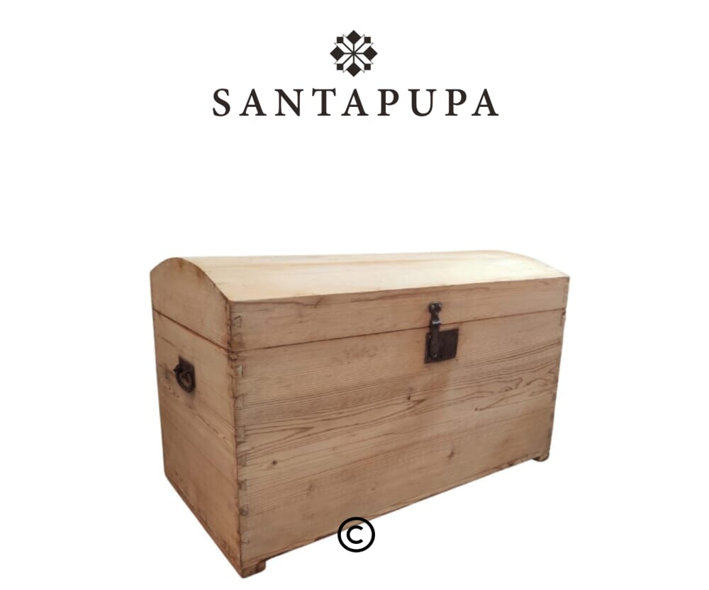 Baule in legno di abete 