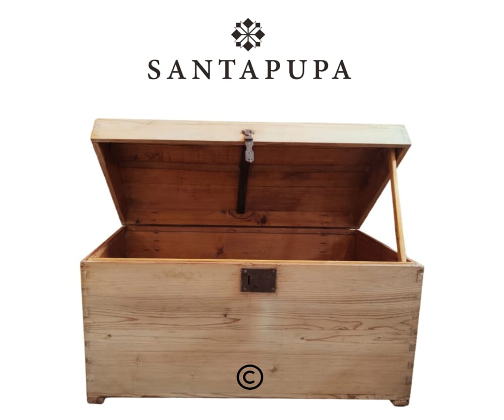 Baule in legno di abete 